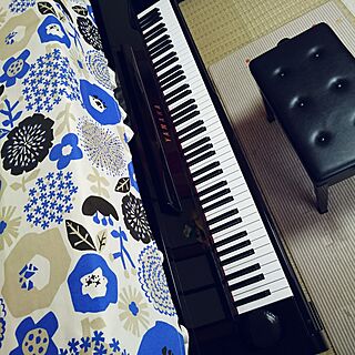 ピアノカバーのインテリア実例 | RoomClip (ルームクリップ)